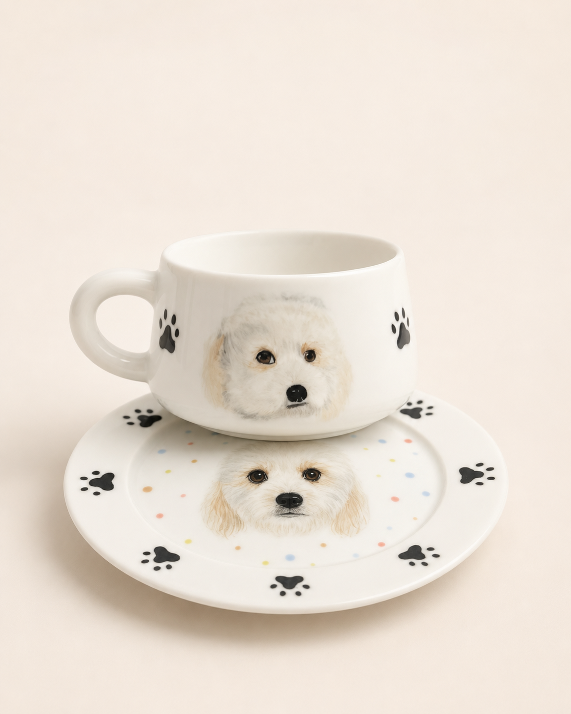 Personalised Coffee Cup Set