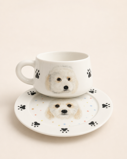 Personalised Coffee Cup Set